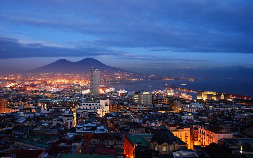 Naples sous le Vésuve