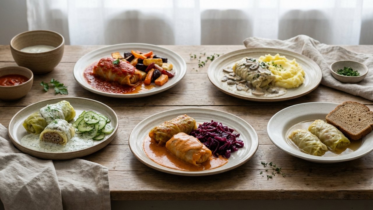 Cinq combinaisons d'accompagnements pour sublimer le chou farci