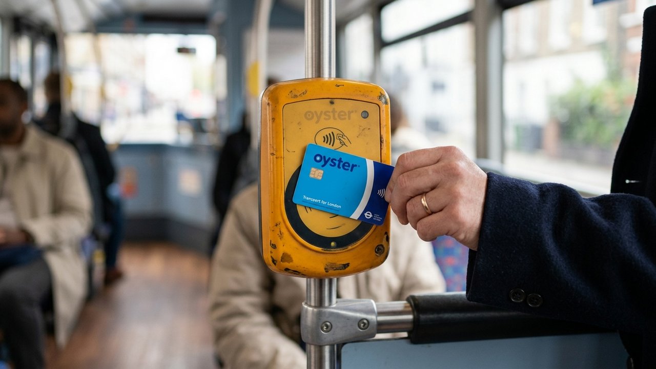 Carte Oyster pour les transports en commun à Londres