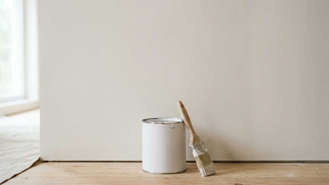 Application d'une sous-couche primaire avant la peinture du mur